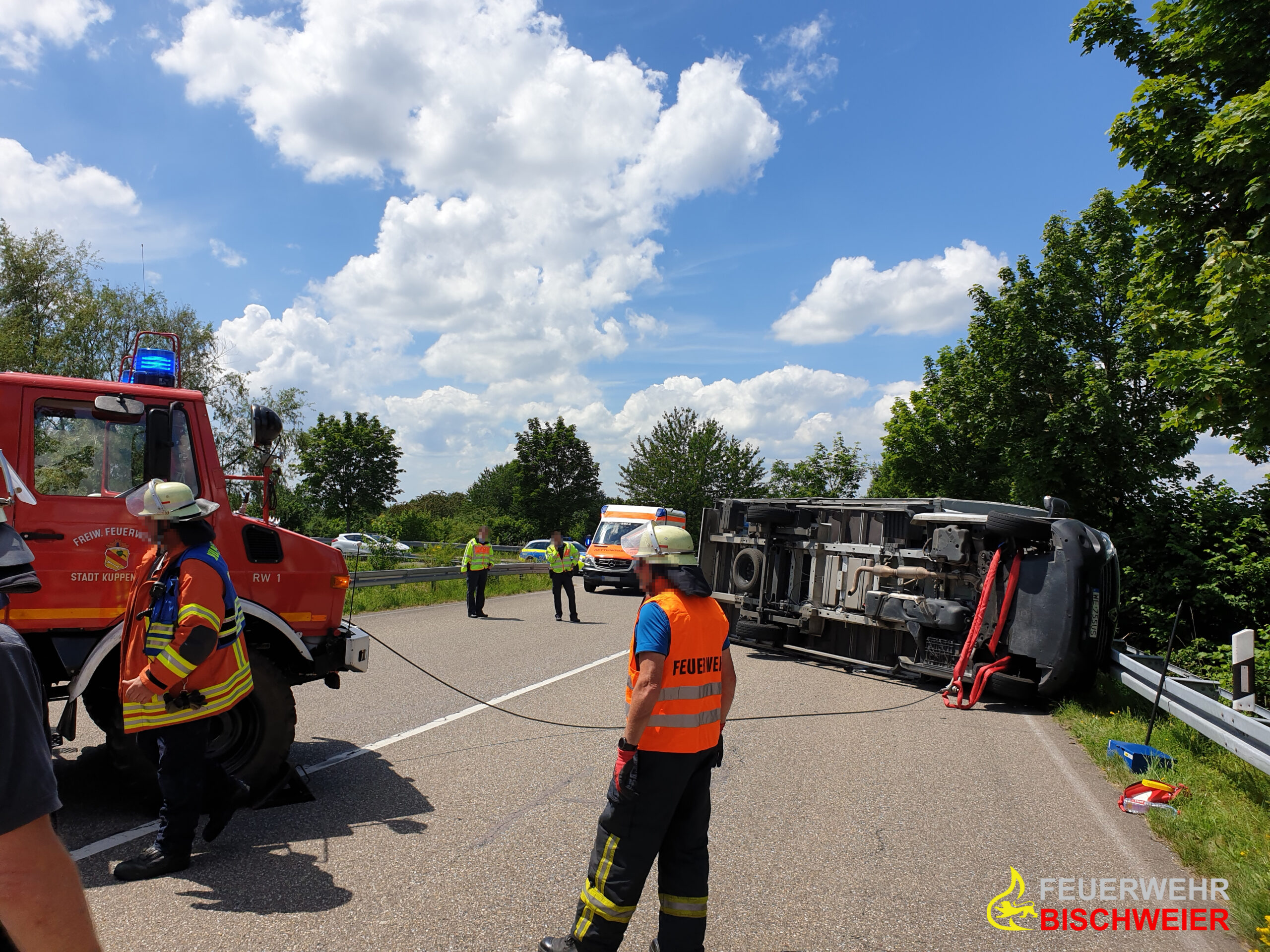 Einsatz 201909 © Feuerwehr Bischweier
