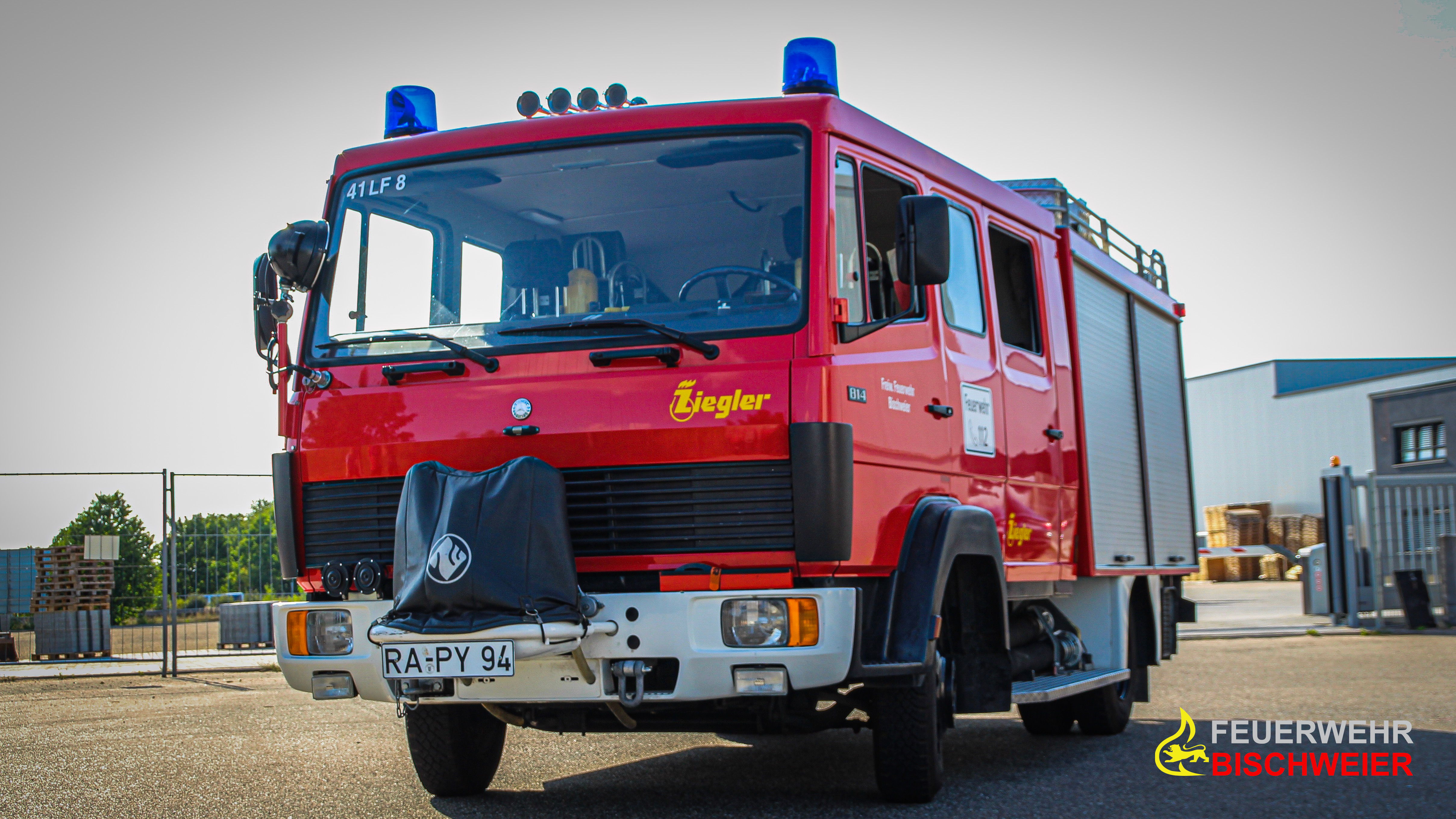 Löschgruppenfahrzeug (LF) © Feuerwehr Bischweier